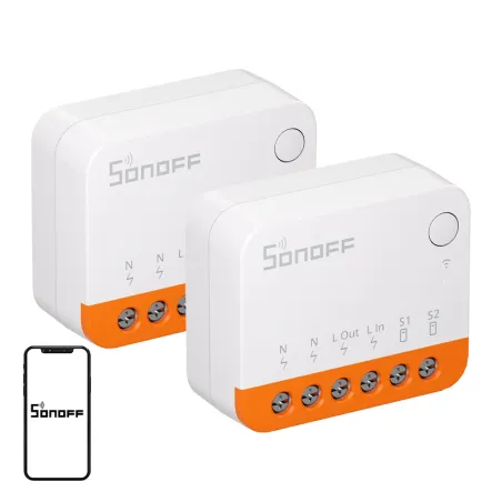 SONOFF MINIR4 (Extreme) Switch, 2-Pack